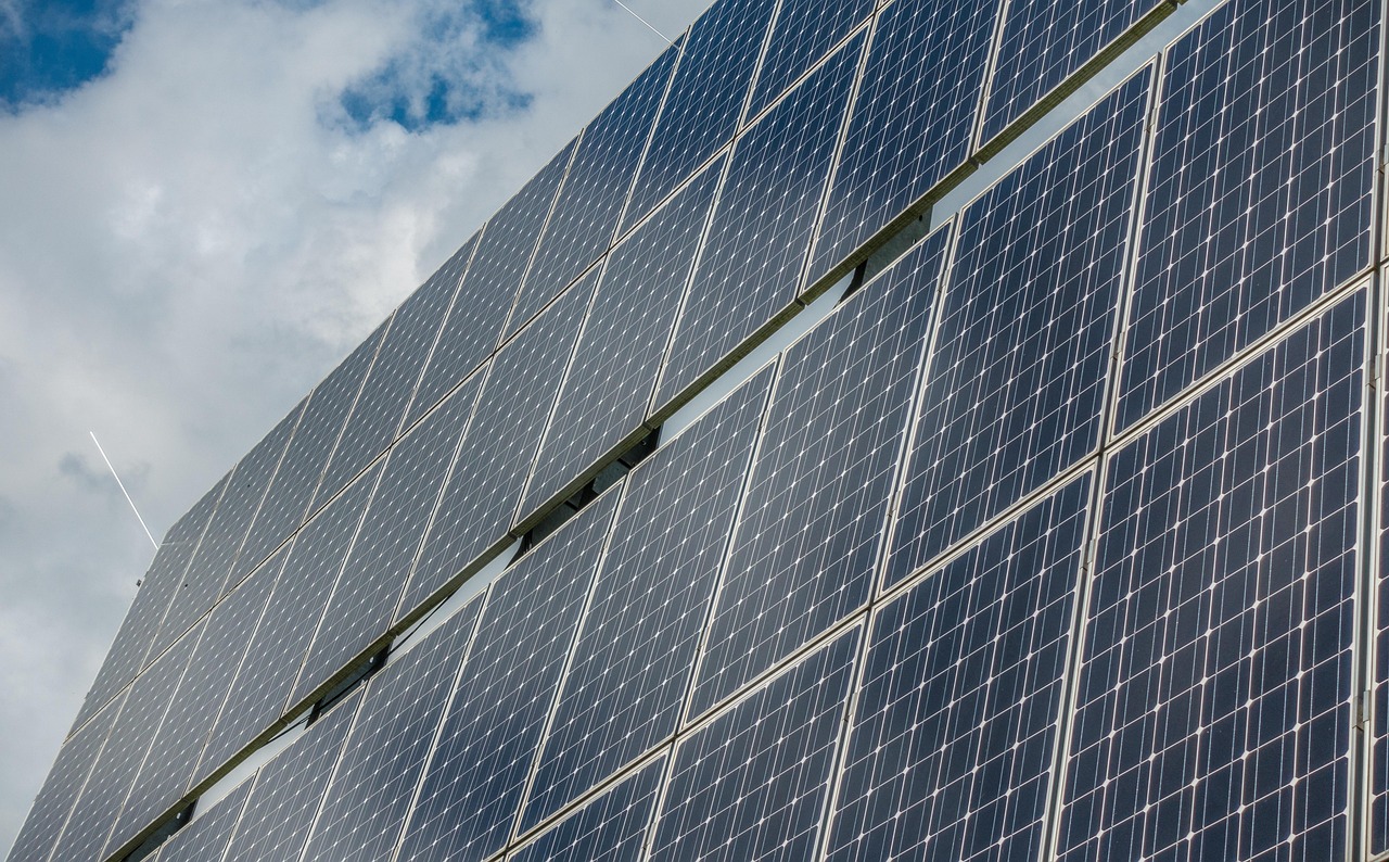 photovoltaic system, solar, solar energy, solar panel, photovoltaic, renewable, energy transition, power generation, solar field, solar cells, voltage, electricity, sun, energy, solar power, environment, renewable energy, solar system, technology, power supply, clouds, light, heaven, atmospheric, nature, turn